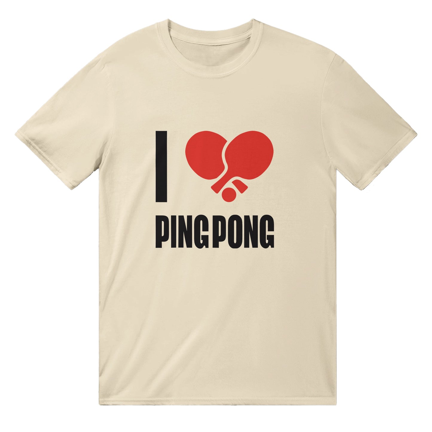 I love ping pong - Unisex T-Shirt - table tennis shirt