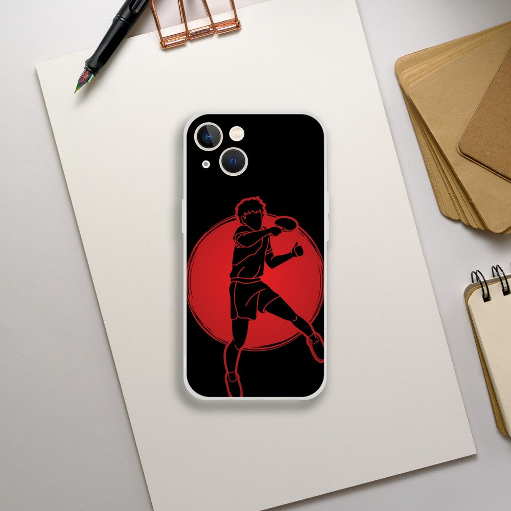 Phone case - table tennis player