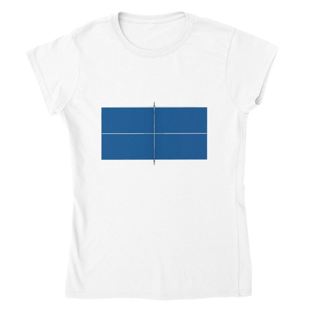 Ping Pong Table - Women's T-Shirt - Premium Design