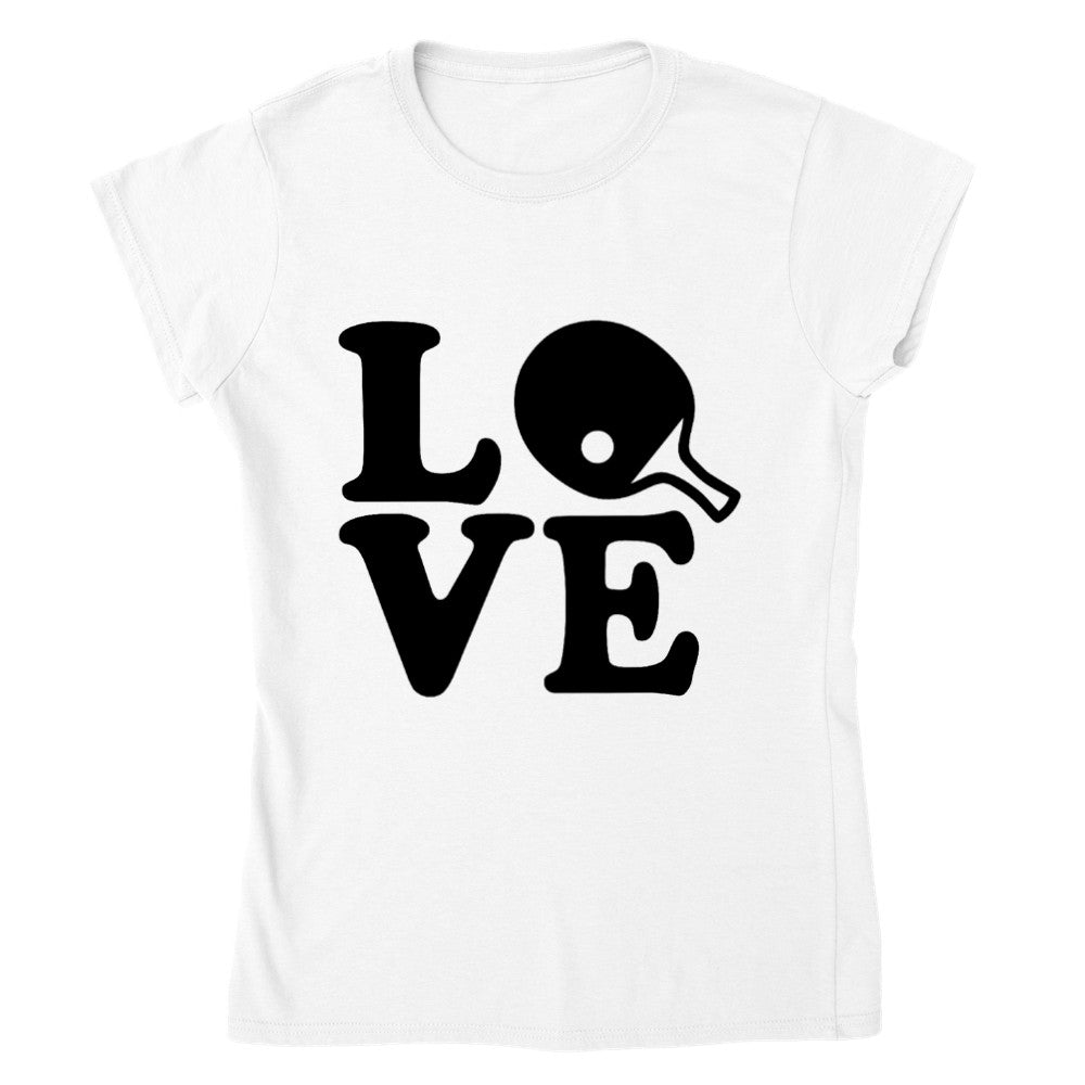 Table Tennis Love - Women's T-Shirt