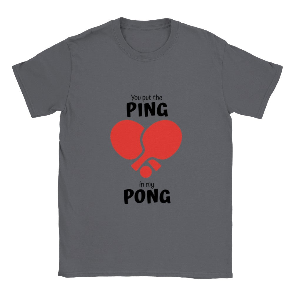 Valentine's day T-shirt - Ping pong gift - Unisex