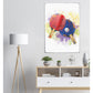 Color Splash Poster - Table tennis Wall art