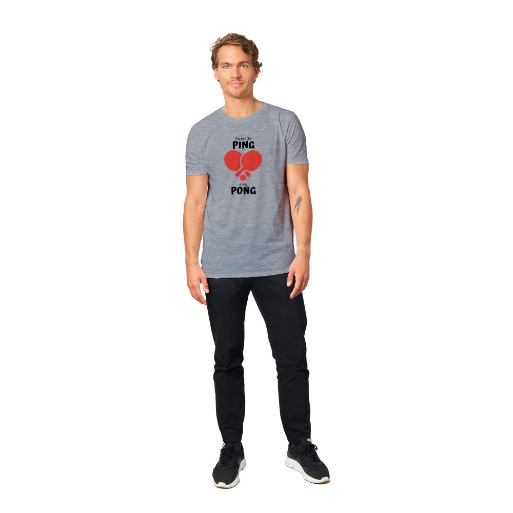 Valentine's day T-shirt - Ping pong gift - Unisex