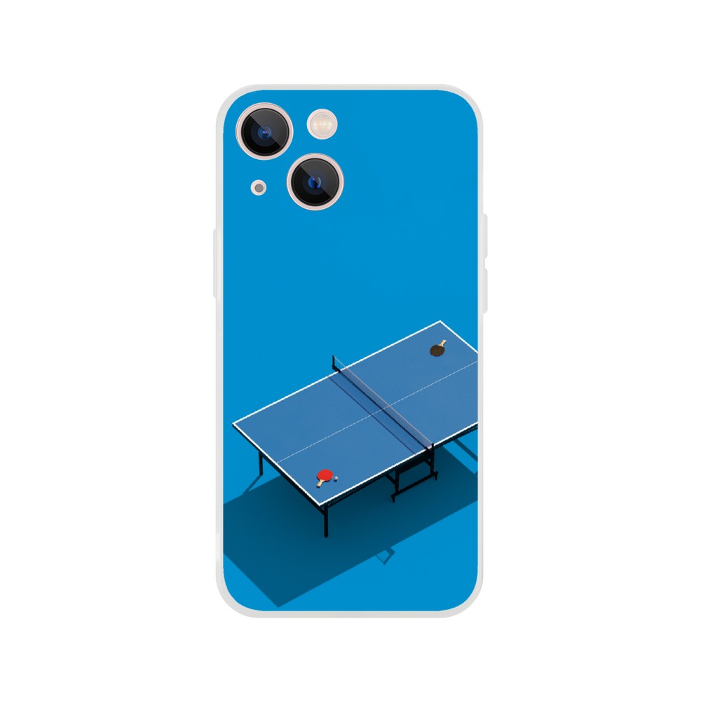 Minimalistic phone case - table tennis