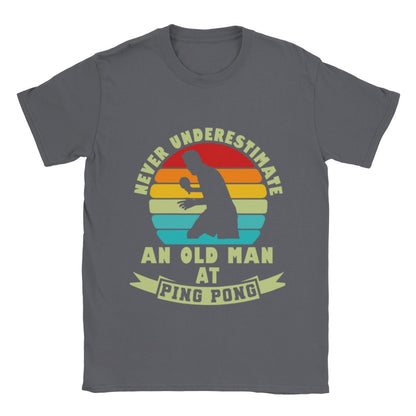 Funny T-Shirt - Table tennis old man - Unisex