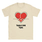Valentine's day T-shirt - Table for two - Unisex