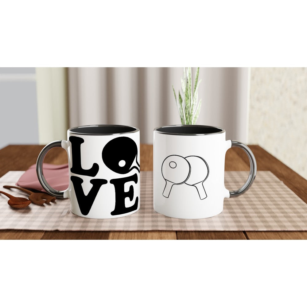 Table Tennis Lover - Mug with black inside color