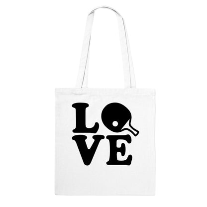 Table Tennis love - Tote bag