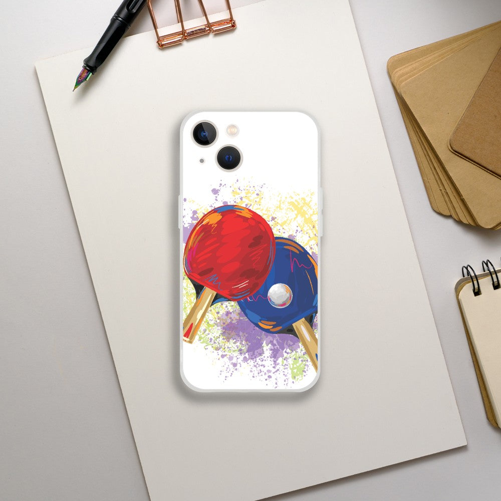 Phone case - table tennis art