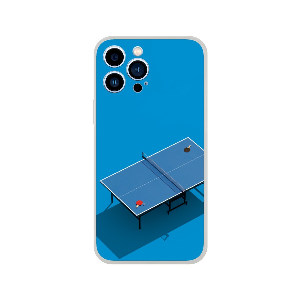 Minimalistic phone case - table tennis