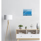 Minimalistic Art Poster - Table tennis Wall Art - Horizontal