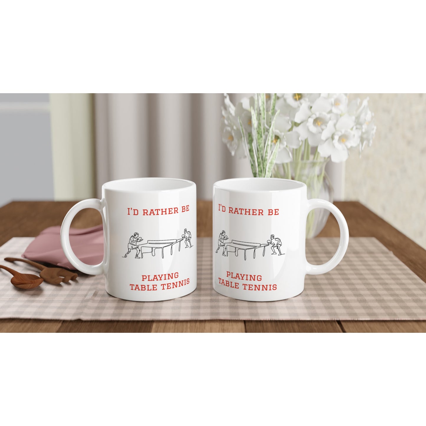 Table tennis mug - Ping pong gift