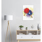 Color Splash Poster - Table tennis Wall art