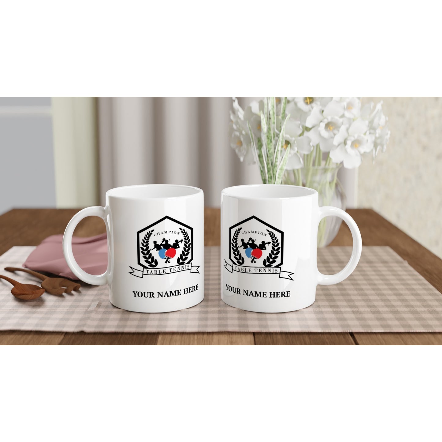 Personizable Mug - Table tennis champion