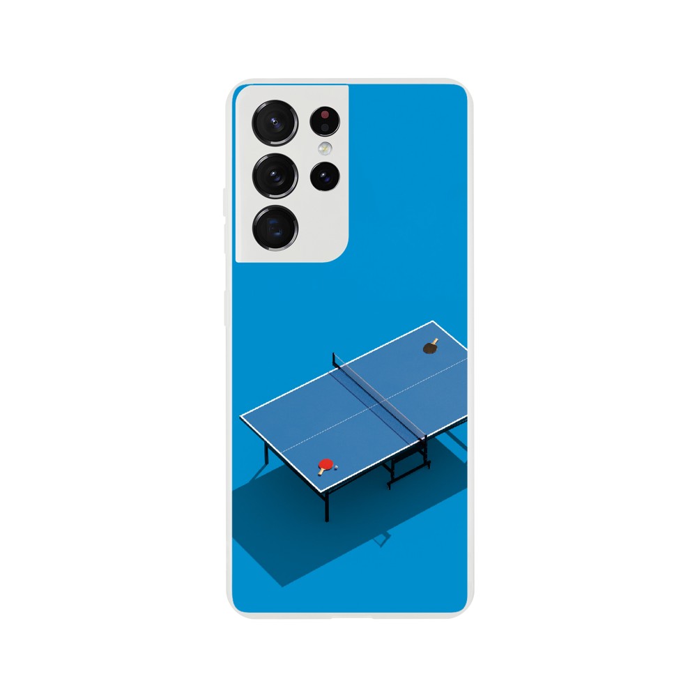 Minimalistic phone case - table tennis