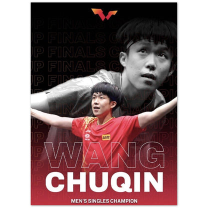 Wang Chuqin Poster - Table tennis